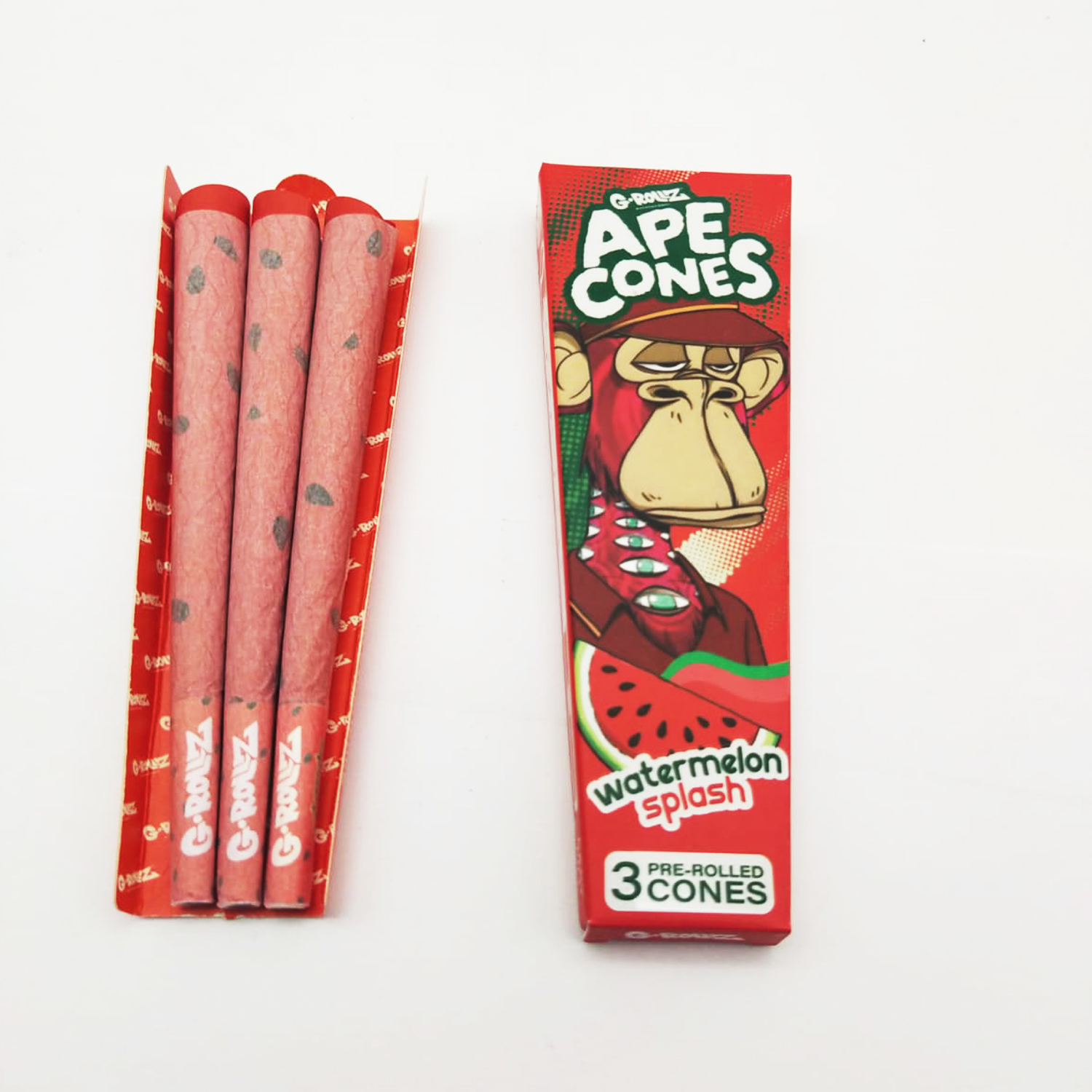 G-ROLLZ Ape Cones - "Watermelon Splash" | 3er Pre-Rolled Cone| VE - 24