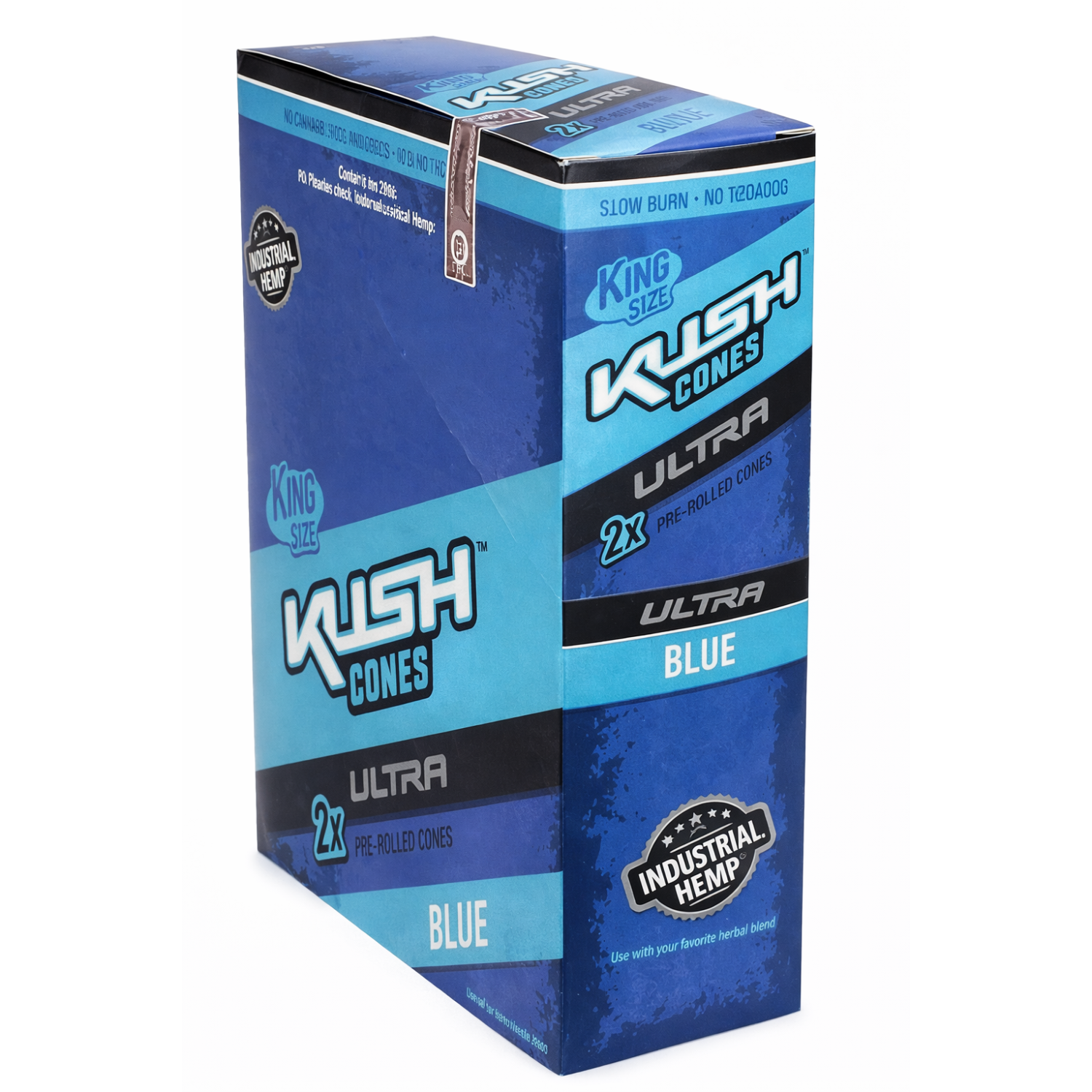 Kush Cones Ultra Blue | 2 x Pre-Rolled Cones | King Size | VE-15