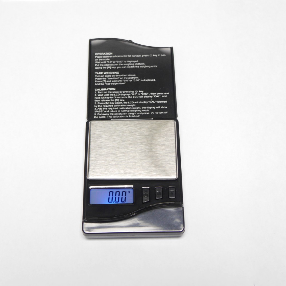 Professional Mini Scale Black " 0,01g bis 500g. 9X7,5CM