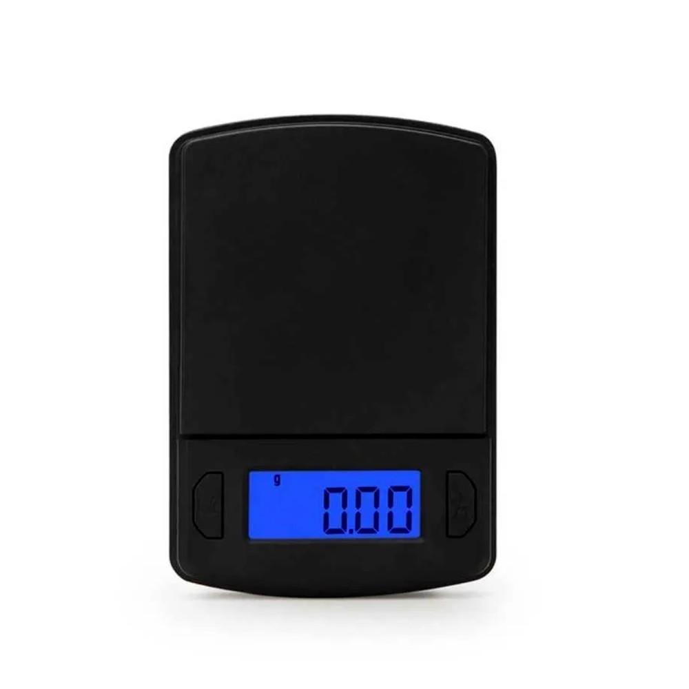 Digital Pocket Scale Professional Mini Schwarz 200g x 0,01g ca 86x58x18 mm mit 2x AAA Batterie