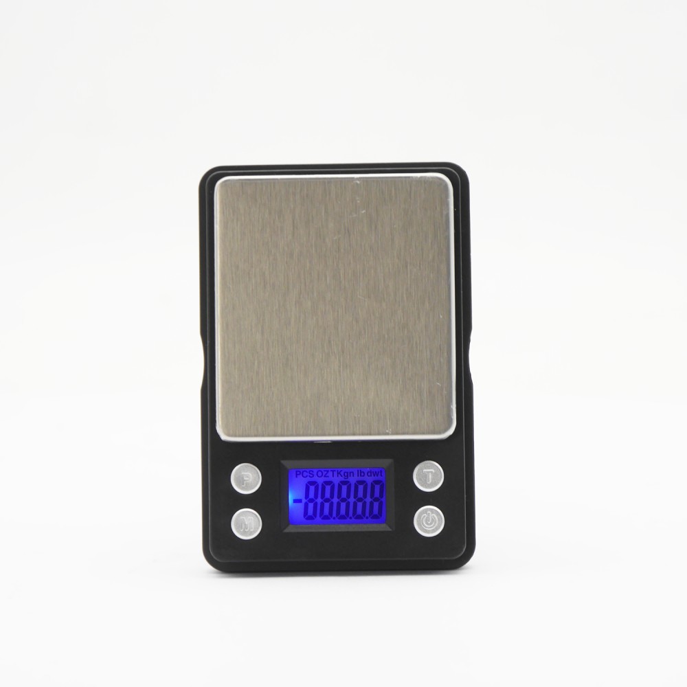 Pocket Scale Schwarz/Silber 200G/0.01G mit Deckel