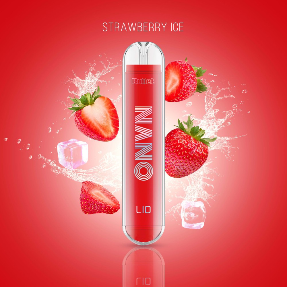 Bullet Lio Nano X2 600 Züge " Strawberry ice "
