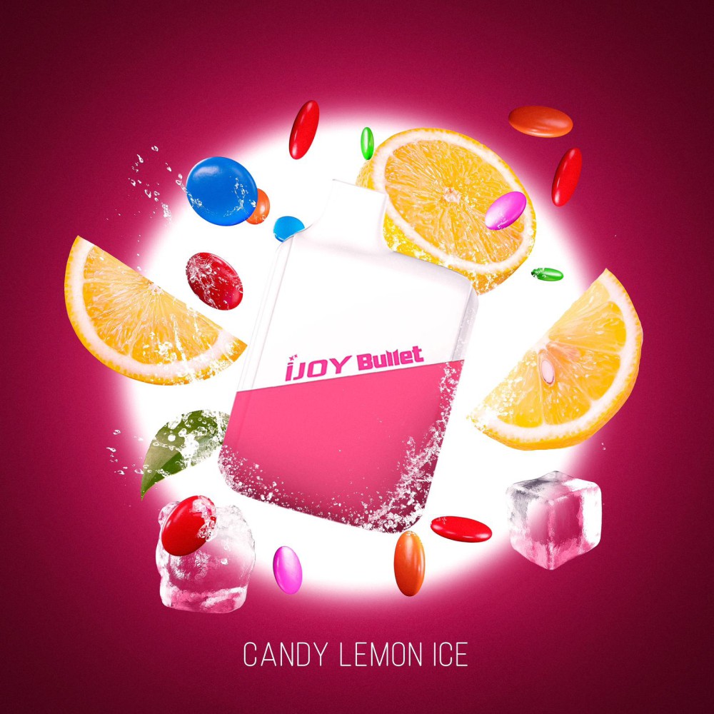 IJOY Bullet 600  Züge "Candy lemon ice "