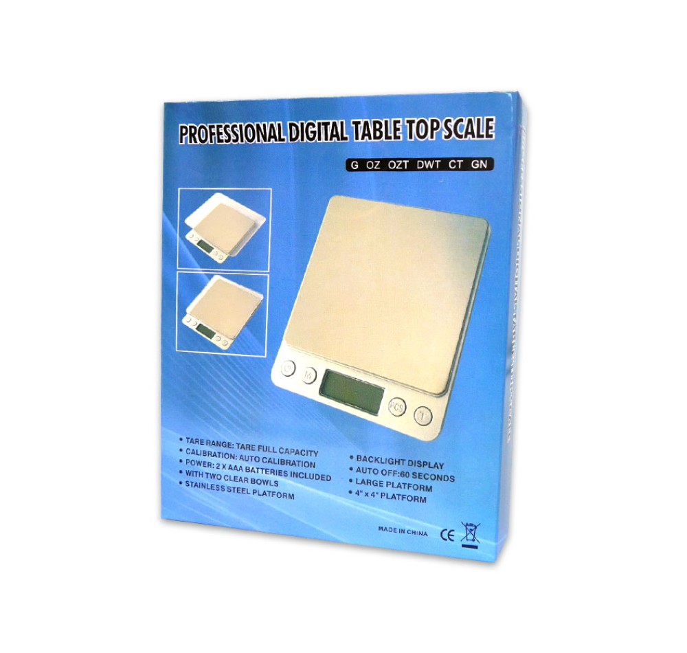 Digital Scale   2000g-0,1g.  160x133x20 mm