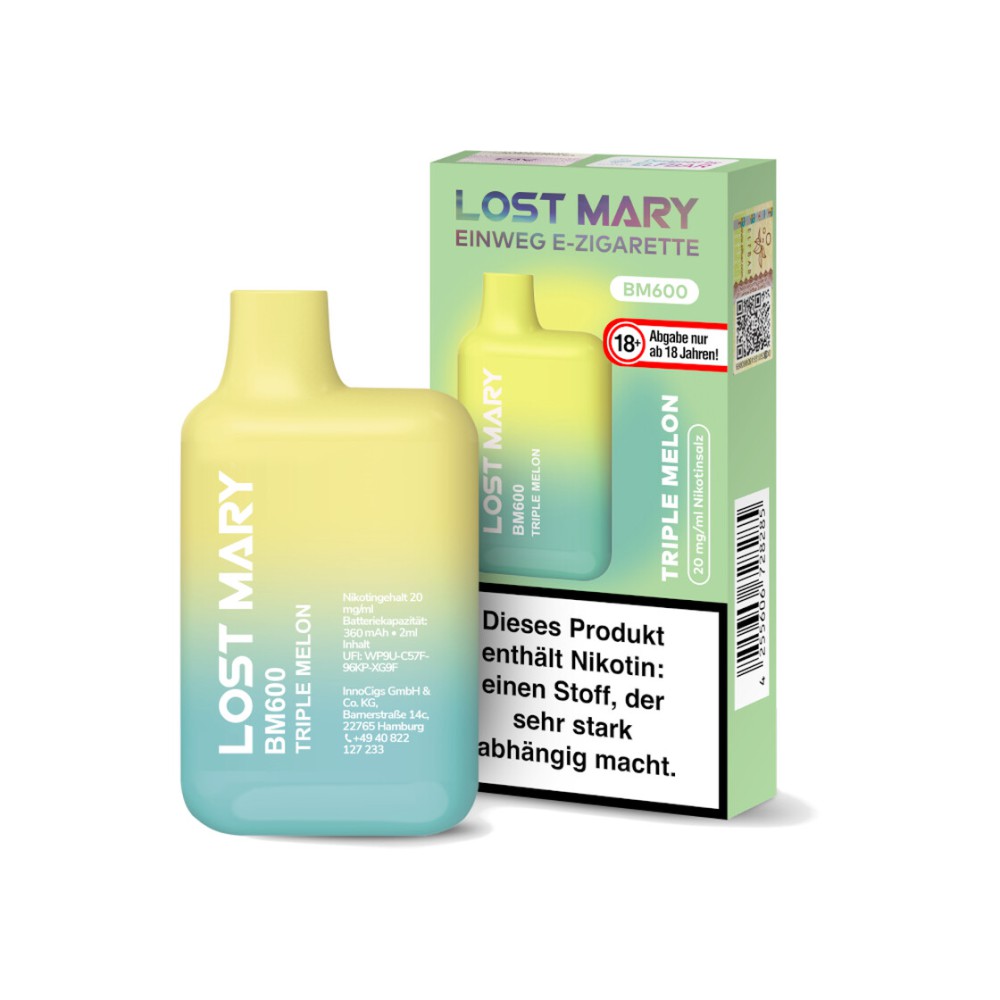 Lost Mary BM600 - Triple Melon 2%