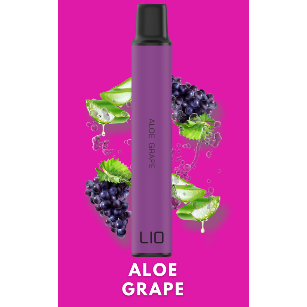 LIO NANO E-Shisha Nikotin 0% 600 Züge Aloe Grape