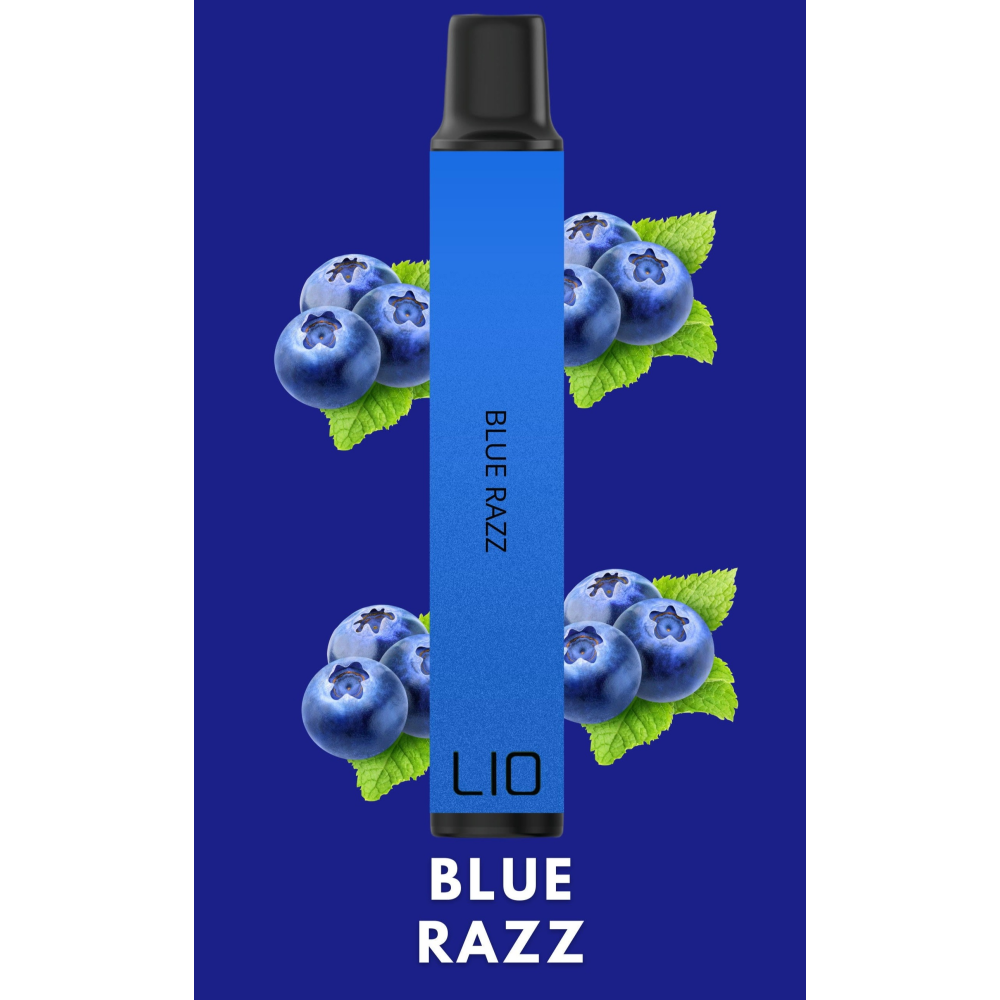 LIO MINI E-Shisha Nikotin 0% 600 Züge BLUE RAZZ