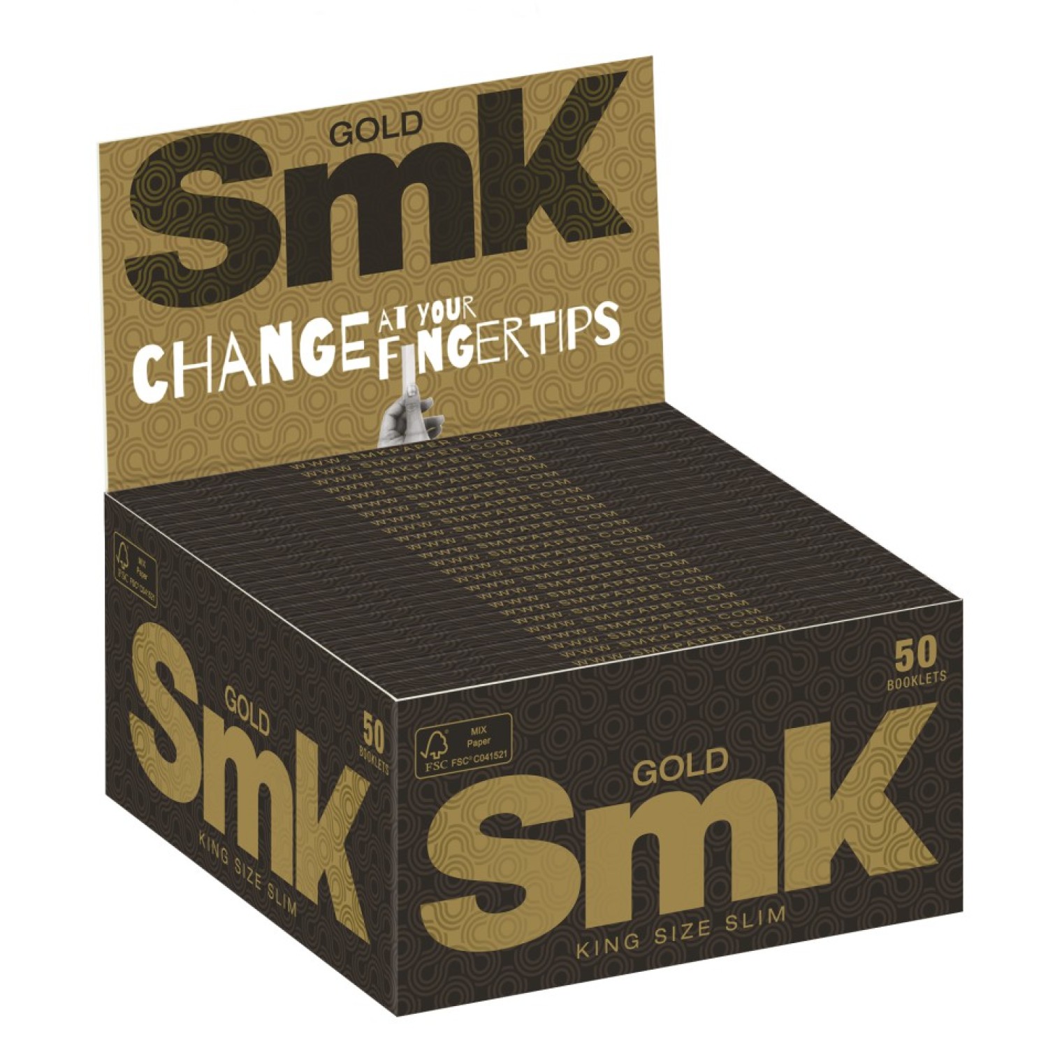 SMK Slim King Size Papers (50er Box)