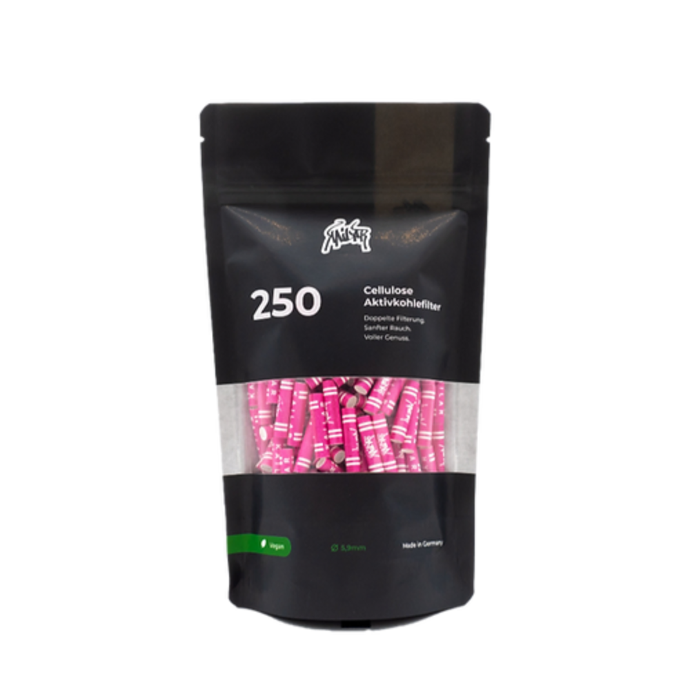 Kailar Zellulose Aktivkoh-FilterSlim ø 5,9mm Pink 250er