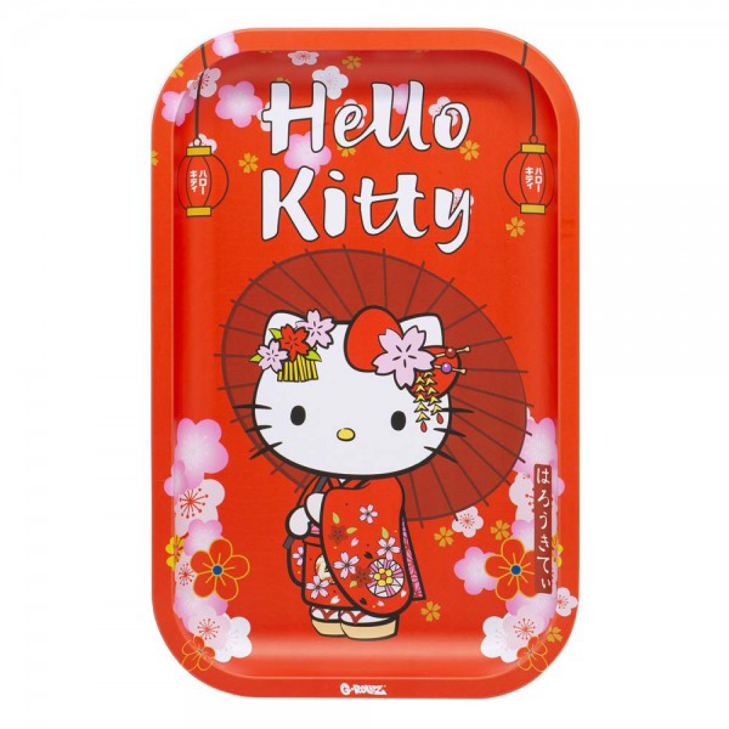 G-ROLLZ | Hello Kitty(TM) 'Red Kimono' Medium Kitchen Tray 17.5 x 27.5 cm