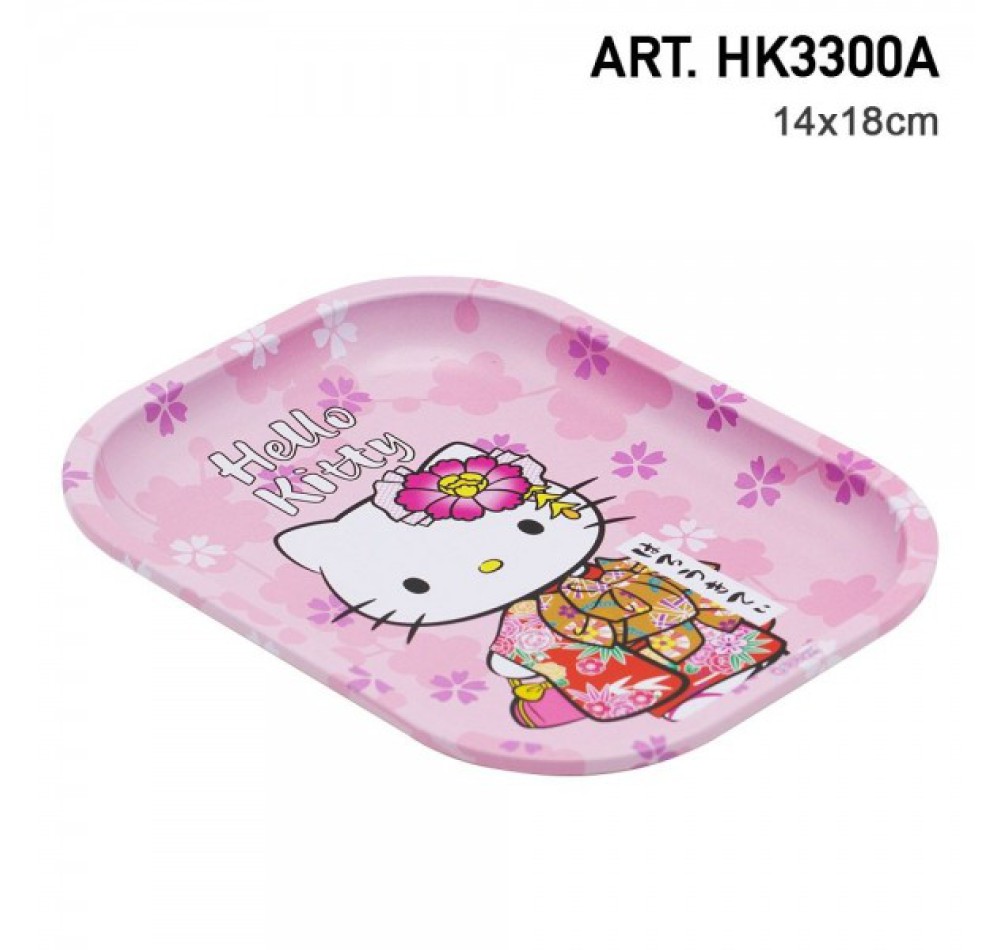 G-ROLLZ | Hello Kitty(TM) 'Kimono Pink' Small Kitchen Tray 14x18cm