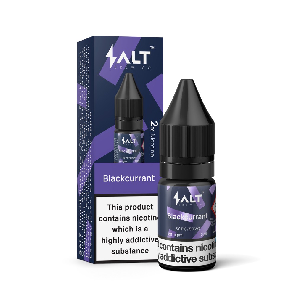 Salt Cristallite E-Liquid 20mg/ml "Blackcurrant" - 10ml