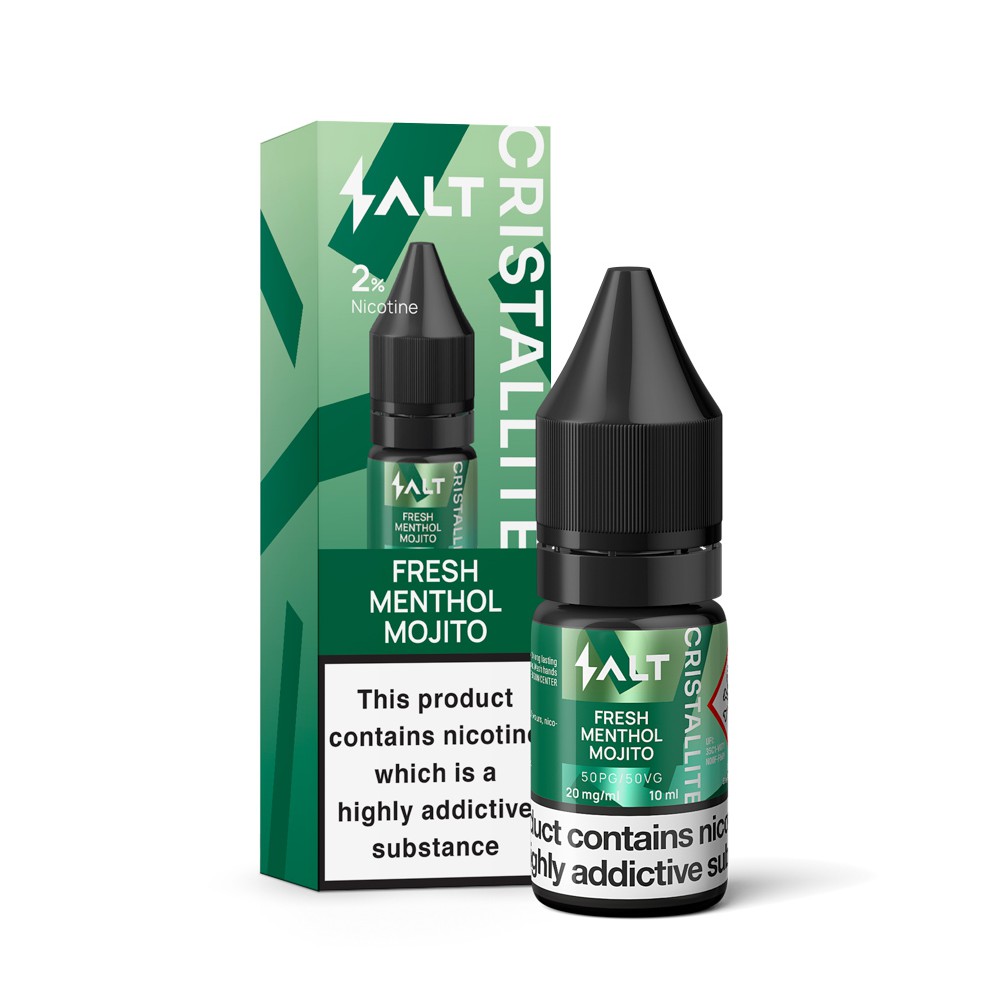 Salt Cristallite E-Liquid 20mg/ml "Fresh Menthol Mojito" - 10ml