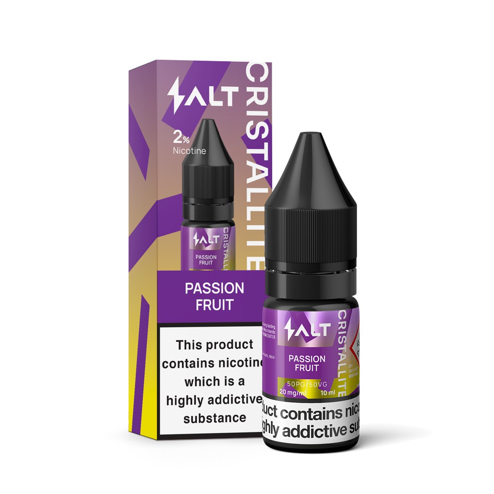 Salt Cristallite E-Liquid 20mg/ml "Passion Fruit" - 10ml