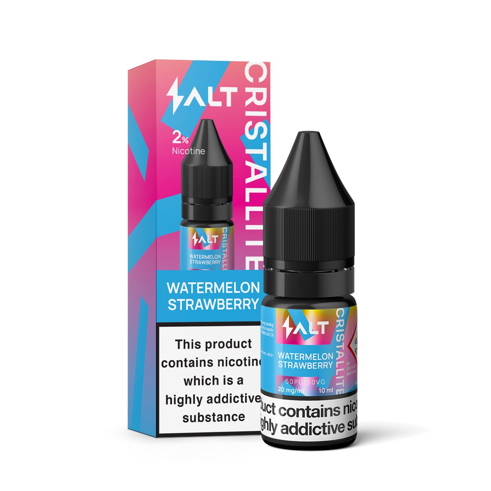 Salt Cristallite E-Liquid 20mg/ml "Watermelon Strawberry" - 10ml