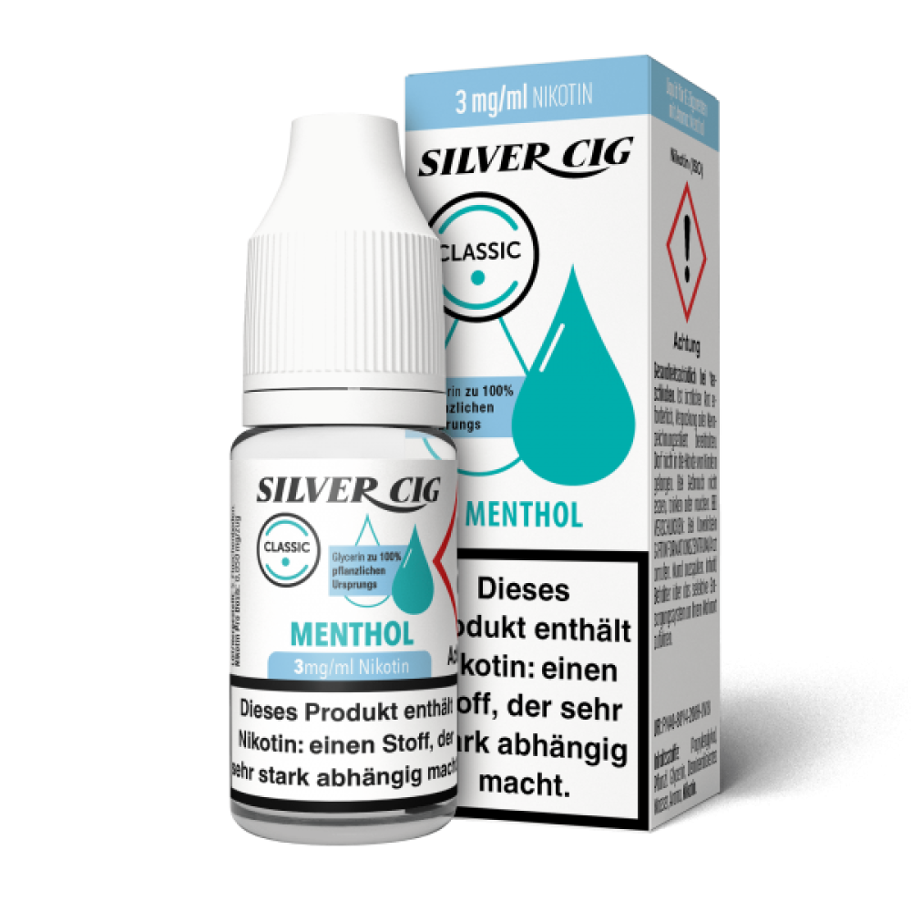 E-Liquid " Menthol "3mg Nikotin 10ml.