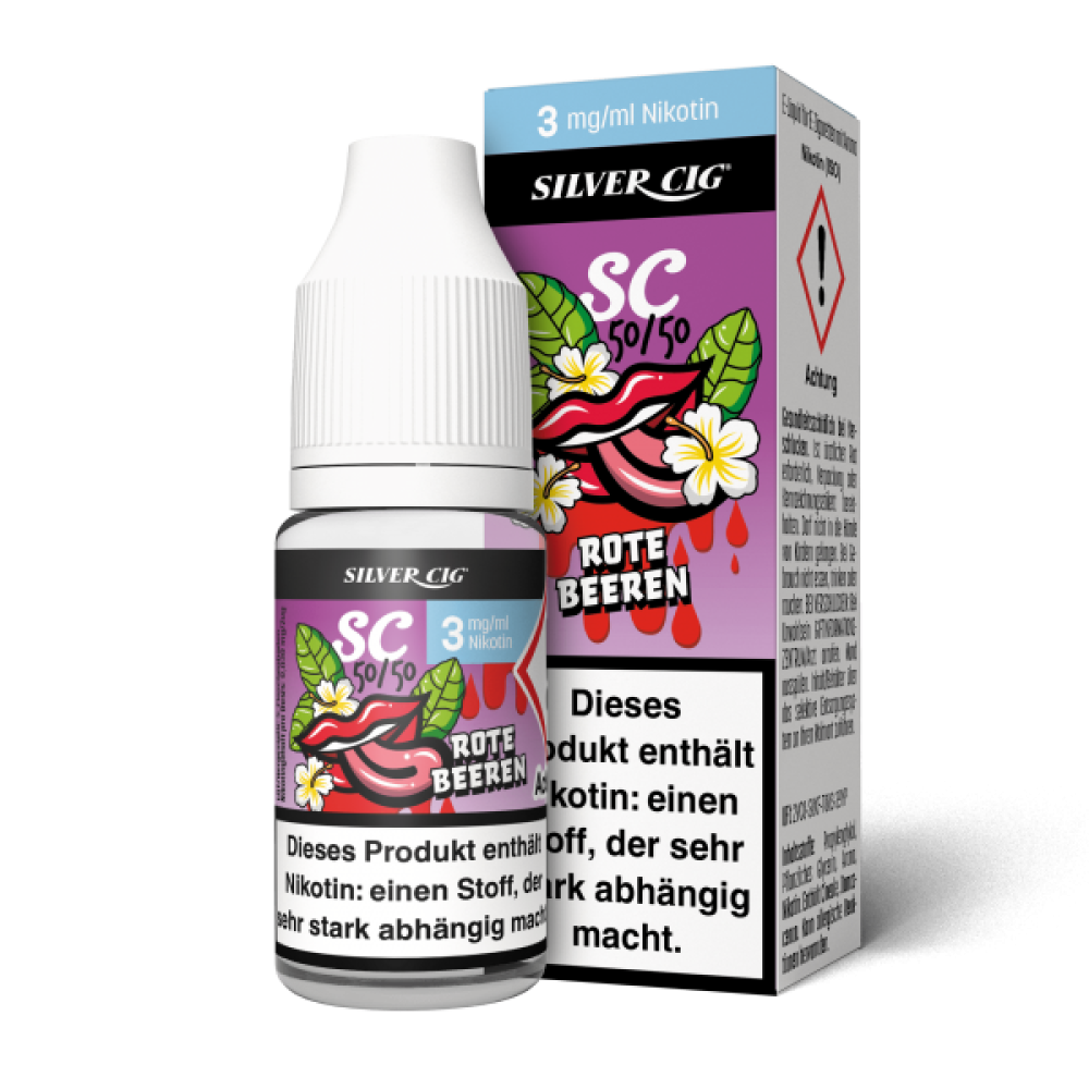 E-Liquid " Rote Beeren "3mg Nikotin 10ml.