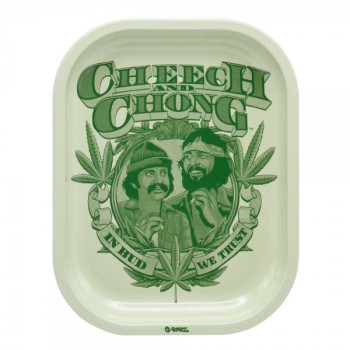 G-ROLLZ | Cheech & Chong(TM) 'Badge' Small Tray 14x18 cm