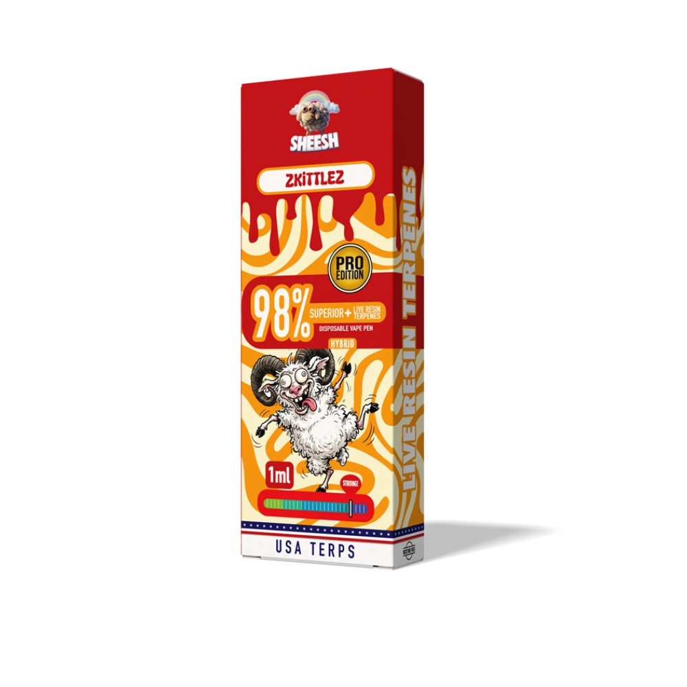 Sheesh 98% Superior Einweg-Vape-Pen "Zkittlez"  1ml