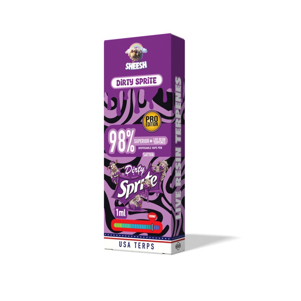 Sheesh 98% Superior Einweg-Vape-Pen " Dirty Sprite "  1ml