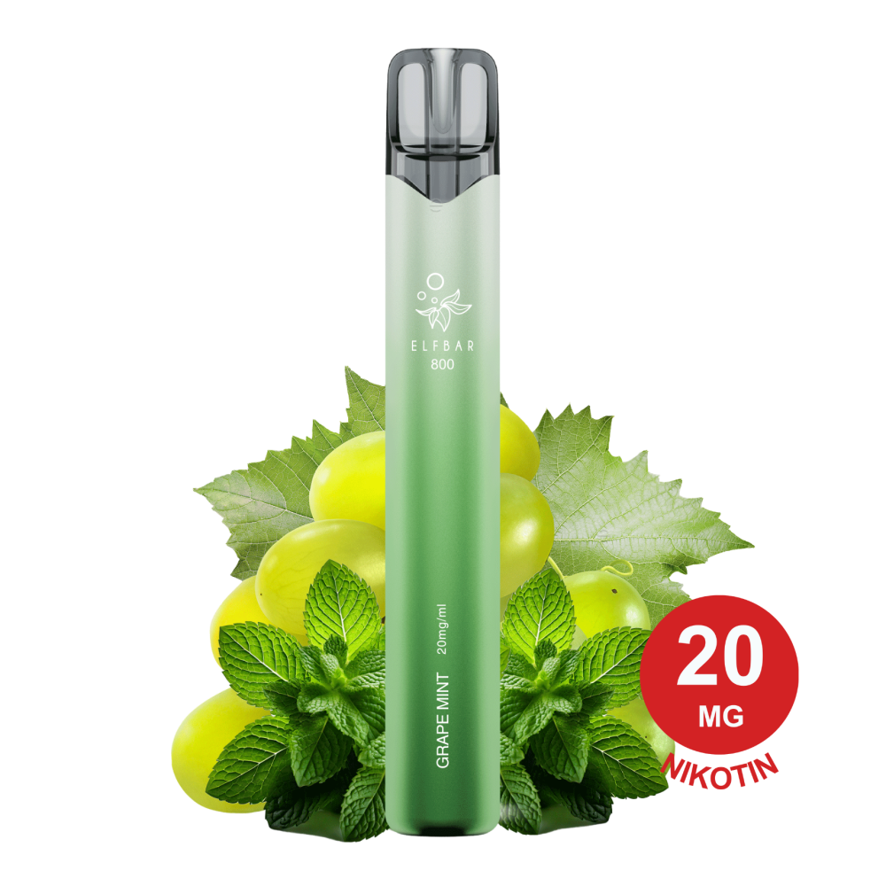 ELFBAR 800 Züge - Grape Mint