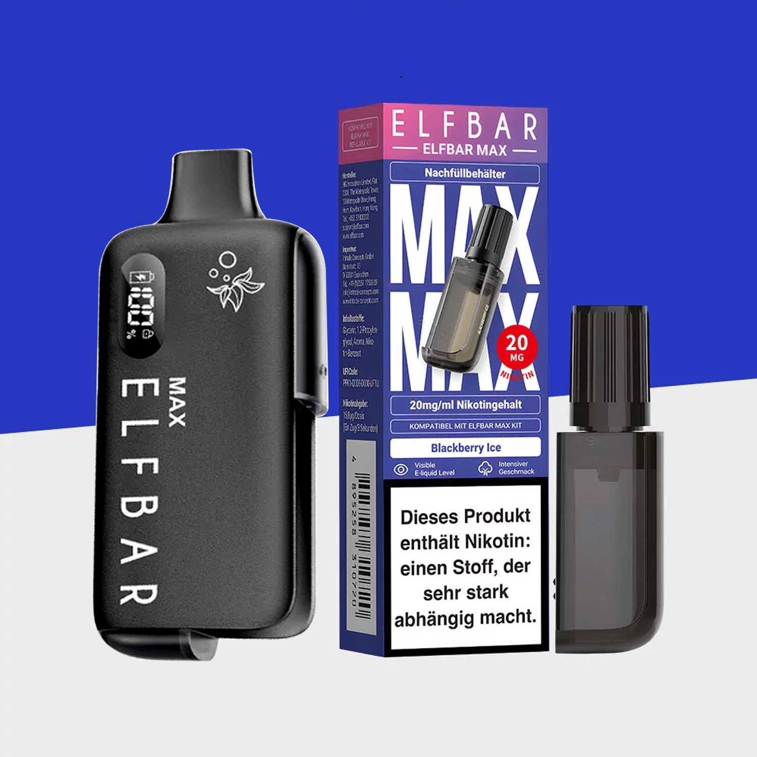 Elfbar Max 6000 "Blackberry Ice"