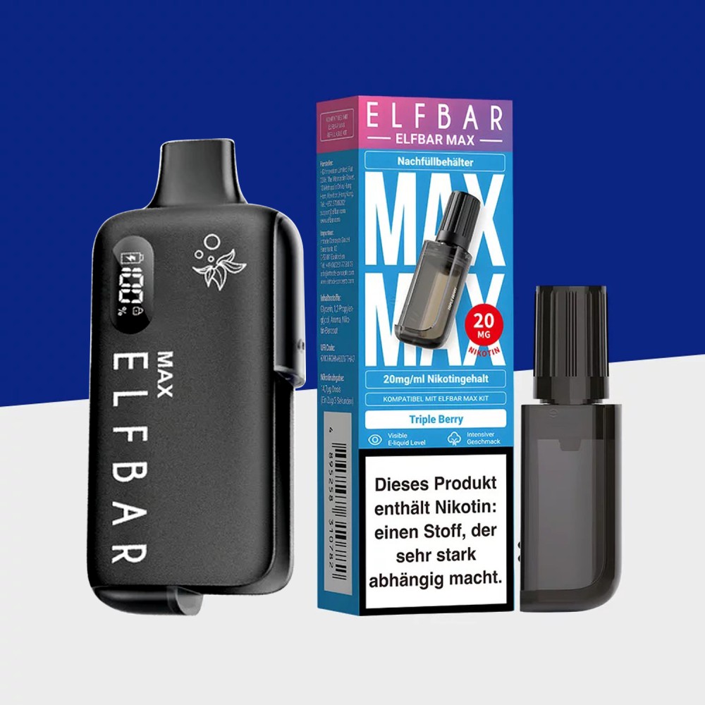 Elfbar Max 6000 "Triple Berry"