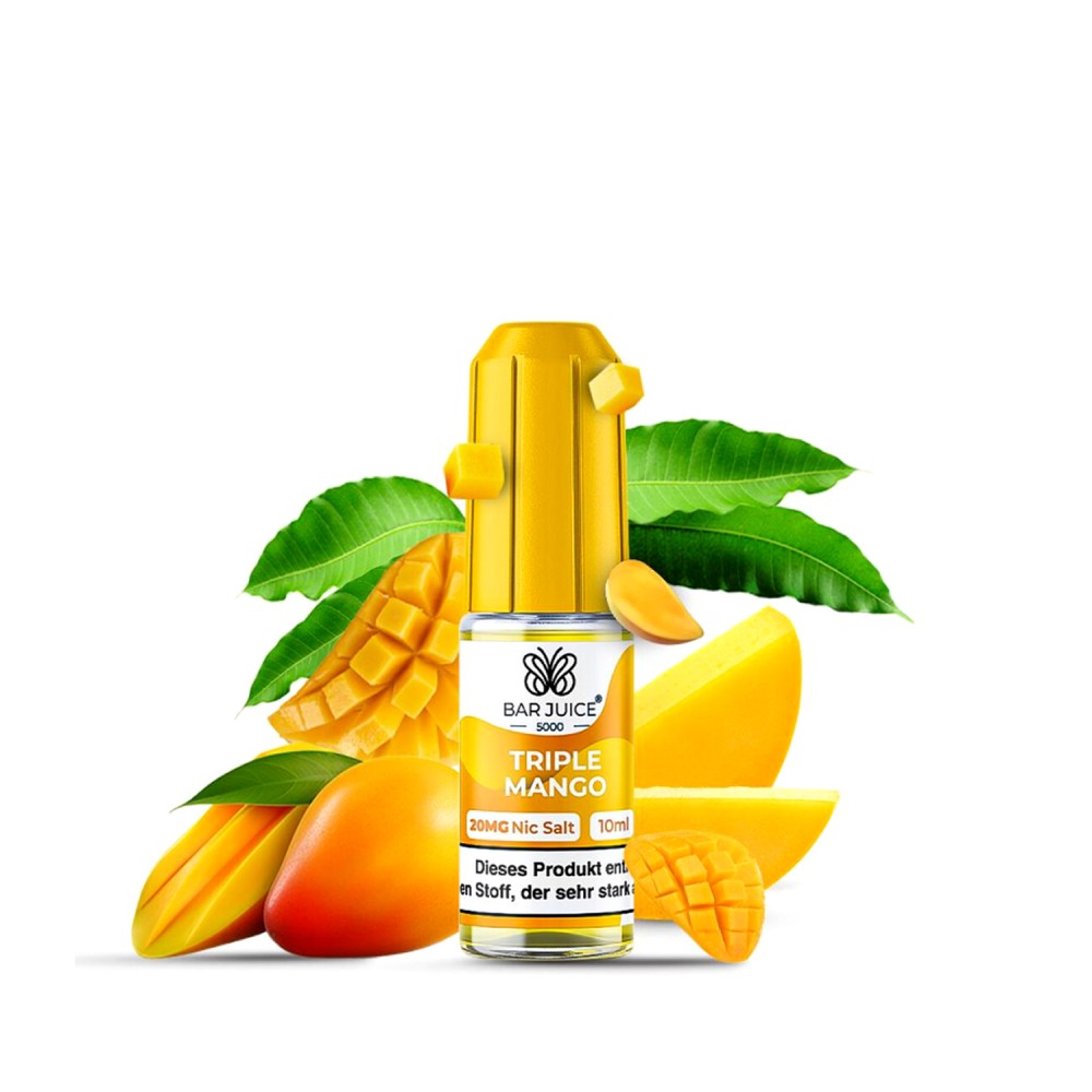 Bar Juice 5000 | 'Triple Mango' 20mg Nic Salz Liquid - 10ml