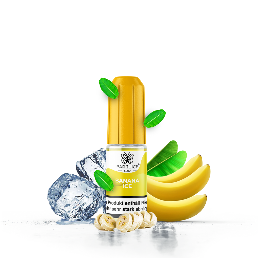 Bar Juice 5000 | Banana Ice 10mg Nic Salz Liquid - 10ml 