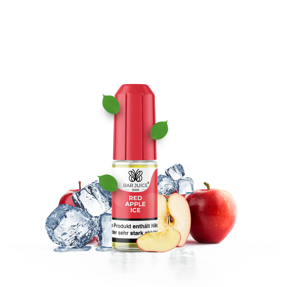 Bar Juice |Red Apple Ice 10mg Nic Salz Liquid - 10ml 