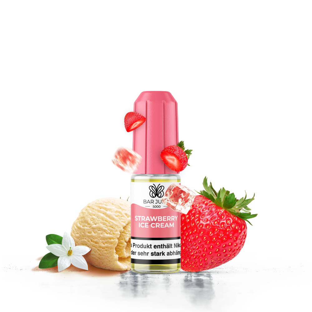 Bar Juice |Strawberry Ice Cream 10mg Nic Salz Liquid - 10ml 