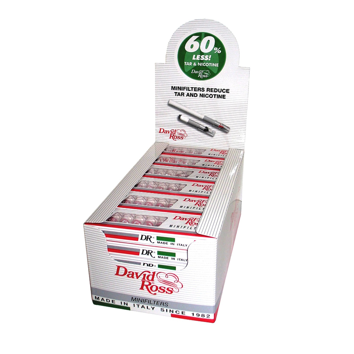 Zigaretten Mikro Filter Mini Spitze in Schachtel 36 Päckchen à 10 Microfilter