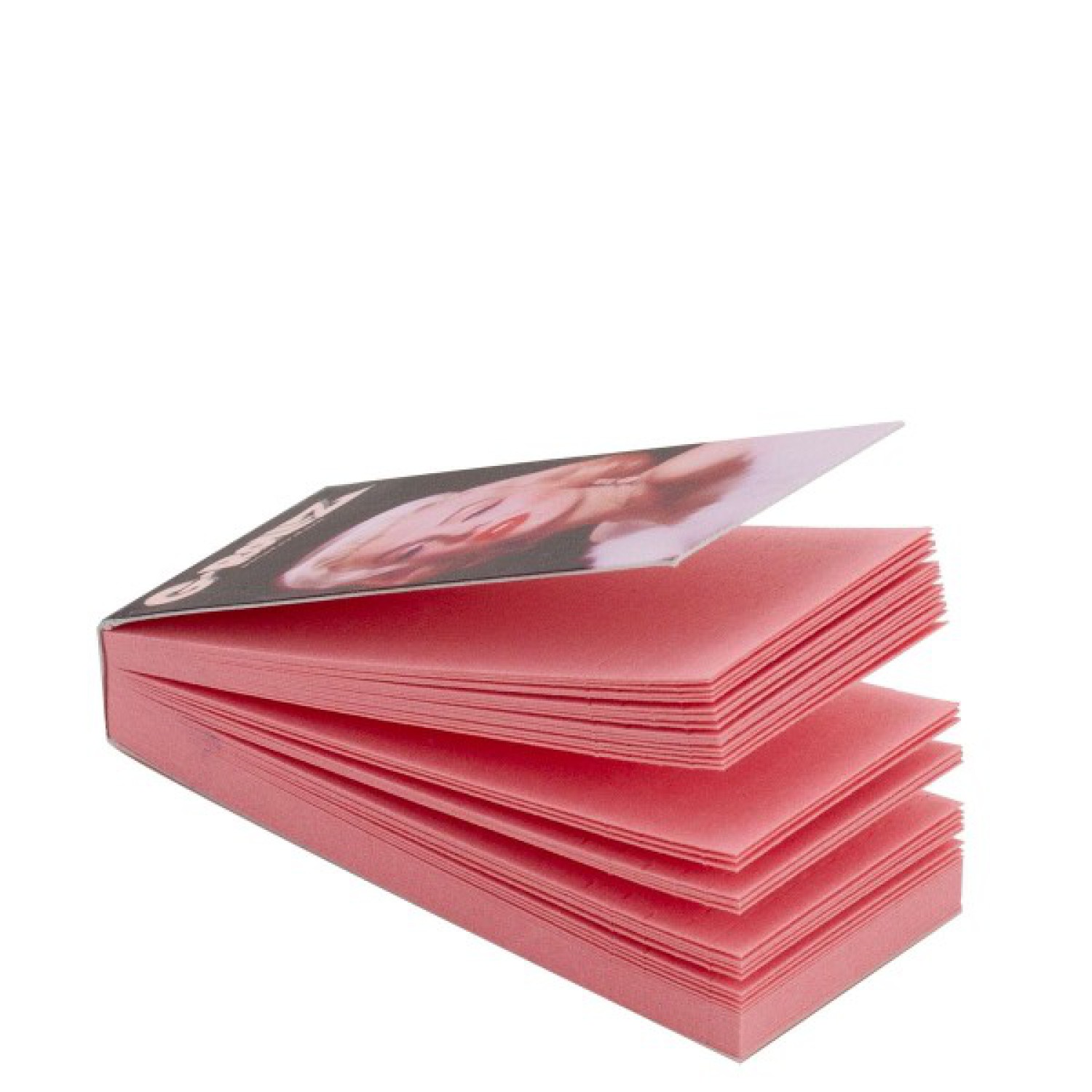 G-Rollz | Rosa Filterspitzen „Fabulous Face“, 2,5 x 6 cm, 50 Spitzen, Buch 24/Display