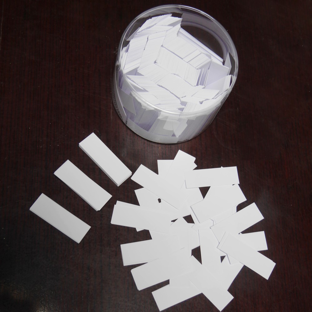 Lose Filtertips 20mm x 60mm, Weiß 2500er tips, VE-1