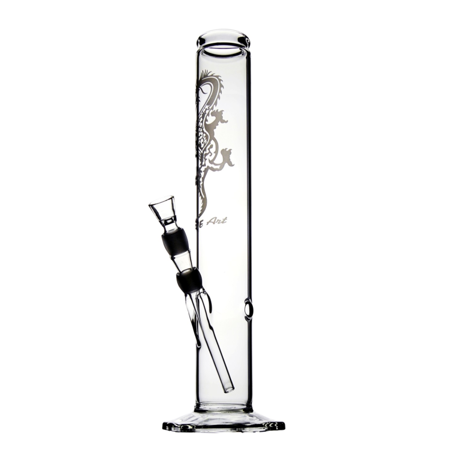 Glassbong kickloch. 65mm.45cm. 18,8 schl. Fine Art