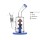 Glasbong Mushroom Perkolator | H: 22cm  Ø: 60/25mm