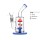 Glasbong Mushroom Perkolator | H: 22cm  Ø: 60/25mm