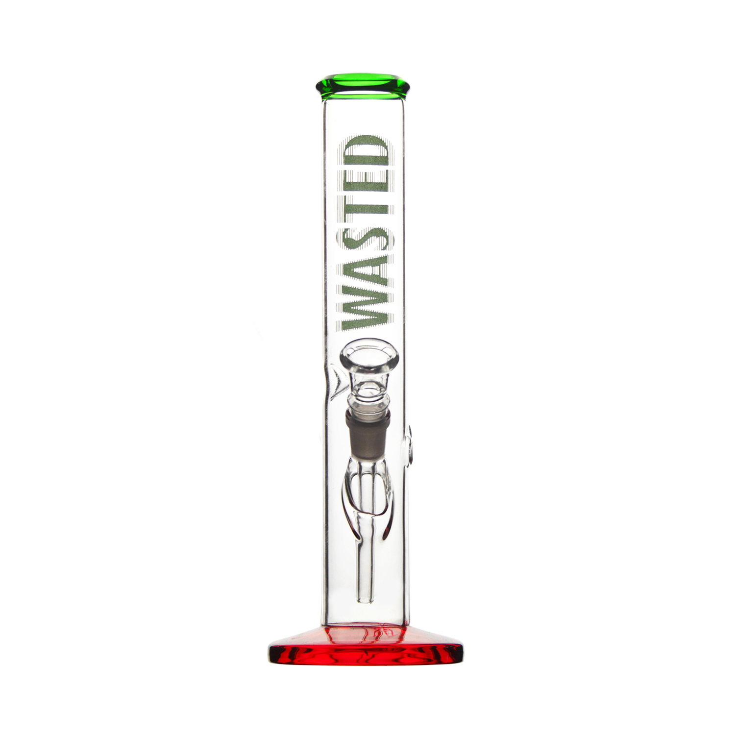 Glasbong Wasted mit Eis | H: 28,5cm 