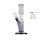 Glasbong mit Perkolator und Eis | H: 21cm Rohr: 34mm Schliff: 14.5mm
