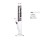 Glasbong 'Playbong' | H: 36cm Schliff:  14,5mm Ø: 40mm