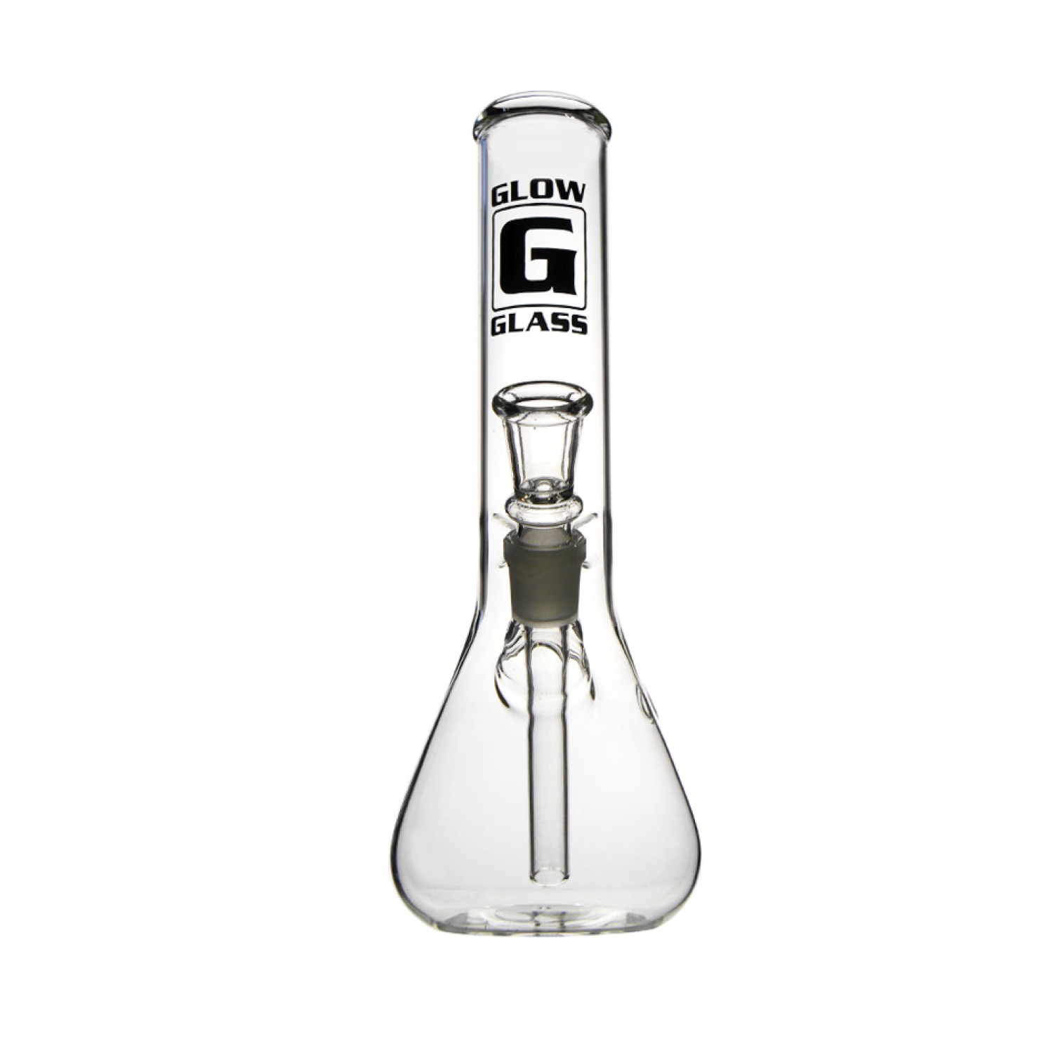Glassbong kickloch. 27cm. 18,8 schl.