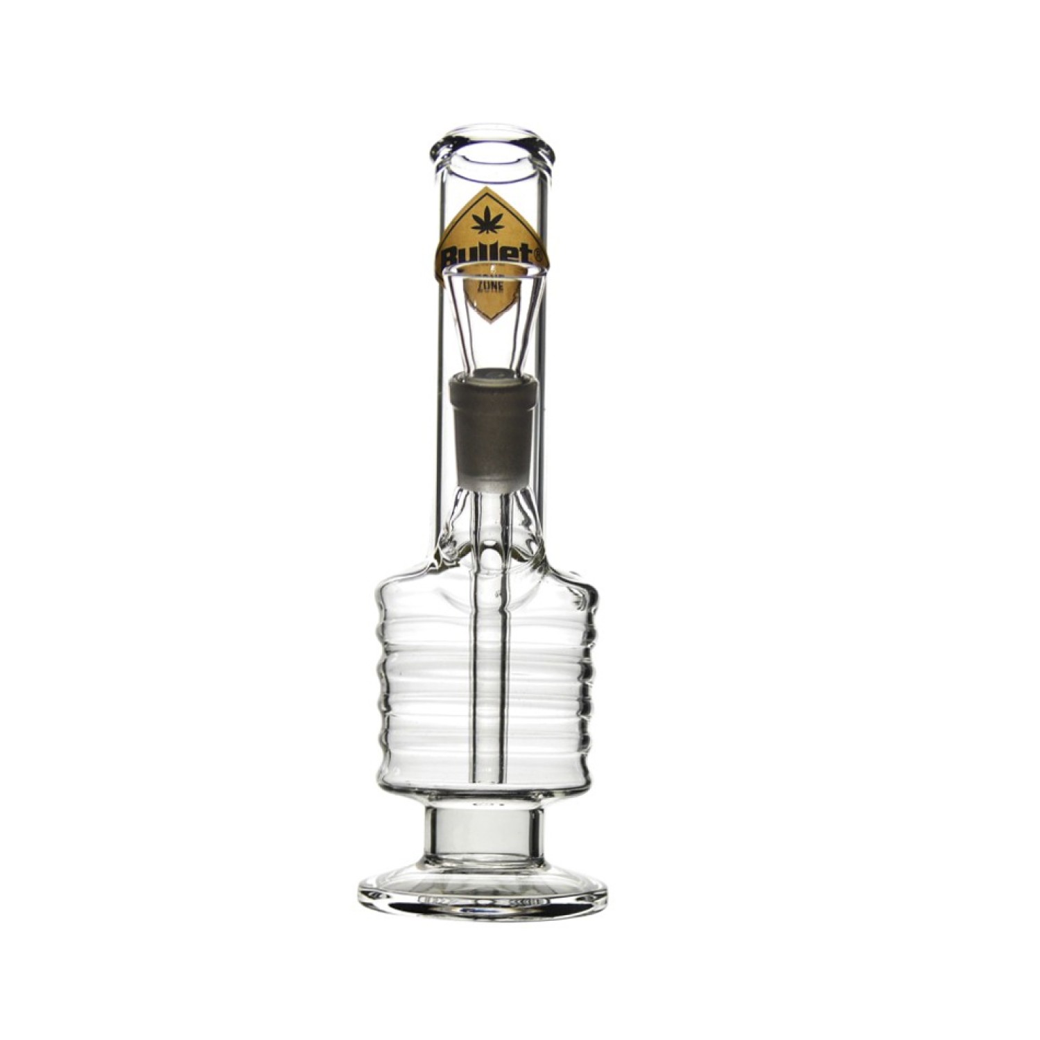 Bullet Zone GL. Bong 16,5cm. +6 ringe 14,5 mm