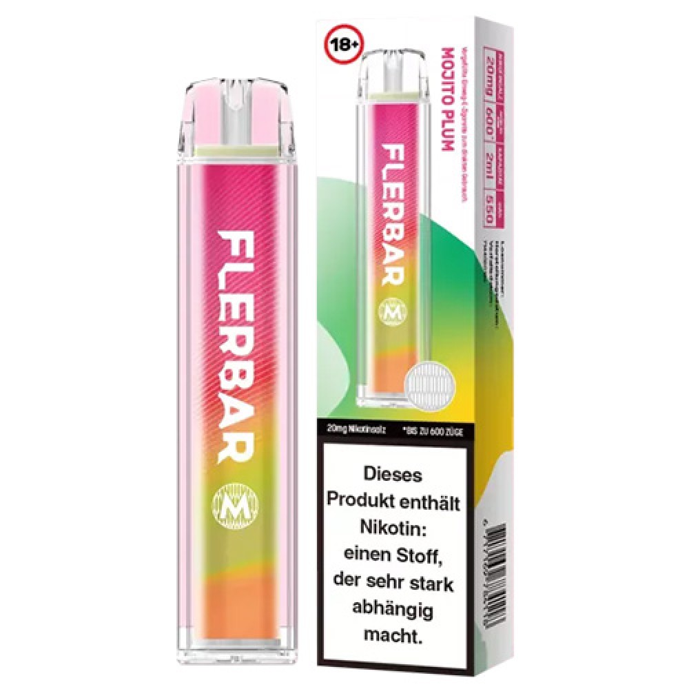 Flerbar 600 Mojito Plum E-Zigarette 20mg
