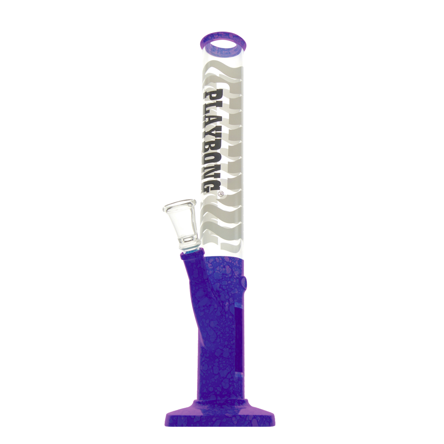 Glasbong 'Playbong' | H: 36cm Schliff:  14,5mm Ø: 40mm