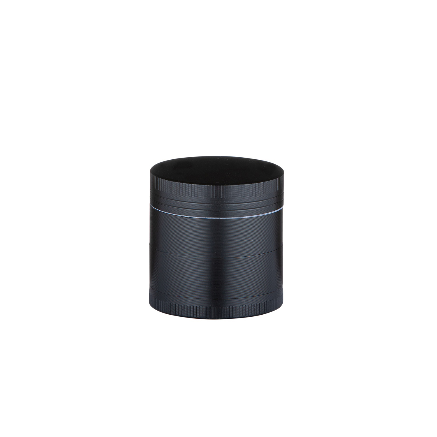 Metall Grinder Schwarz (ca. ⌀ 40x35mm / 4-teilig) 6er Pack