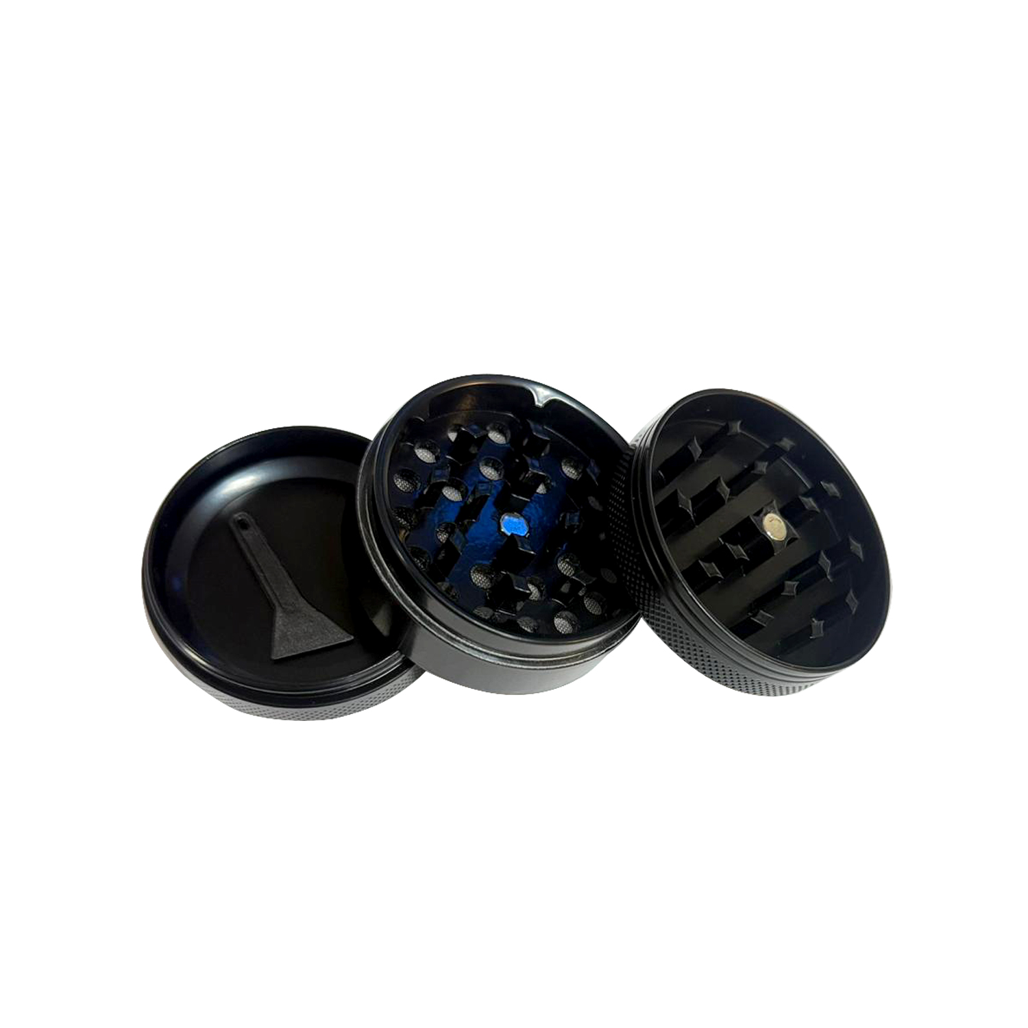 Metall Grinder Rot Super Heroes (ca. ⌀ 40x37mm / 3-teilig) 10er Pack
