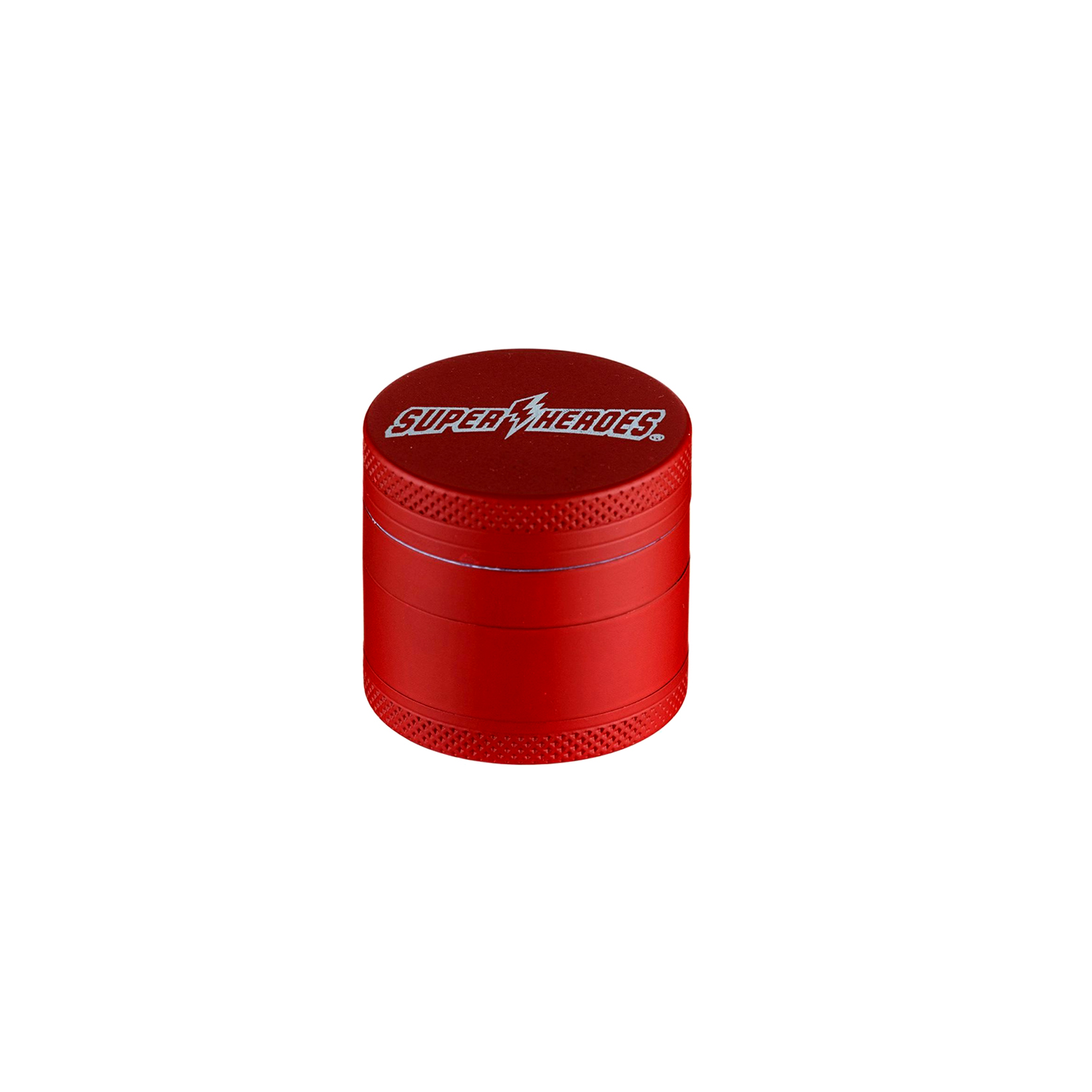Metall Grinder Schwarz Super Heroes (ca. ⌀ 50x30mm / 3-teilig) 10er Pack