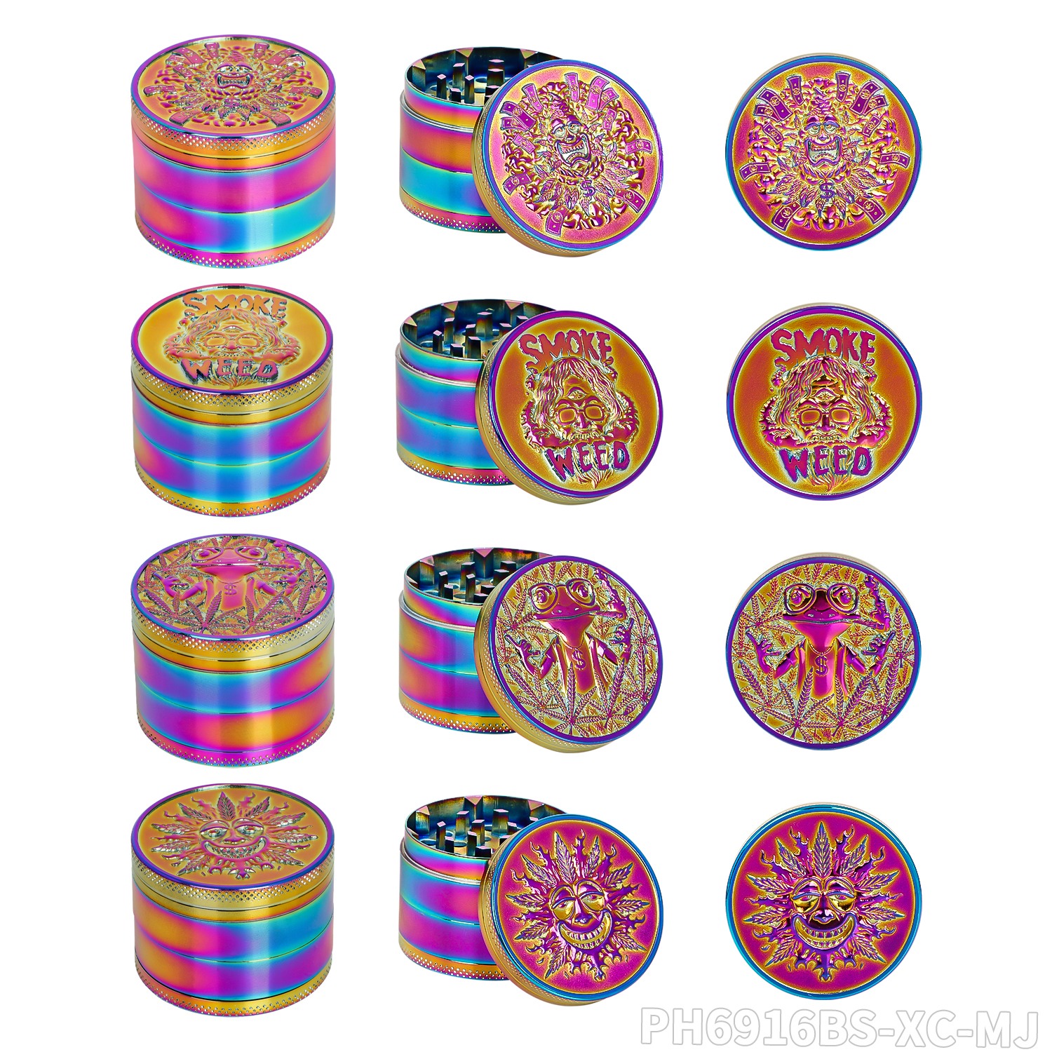 Metal Grinder "Mr. Joint" (⌀50 mm / 4-teilers) VE-12