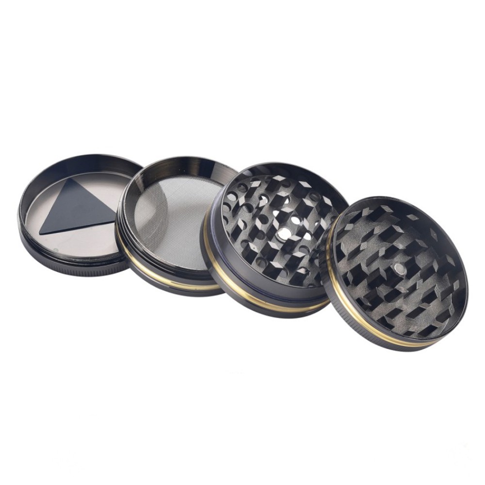 Metall Grinder 4-teilig Bling Doller, 50mm