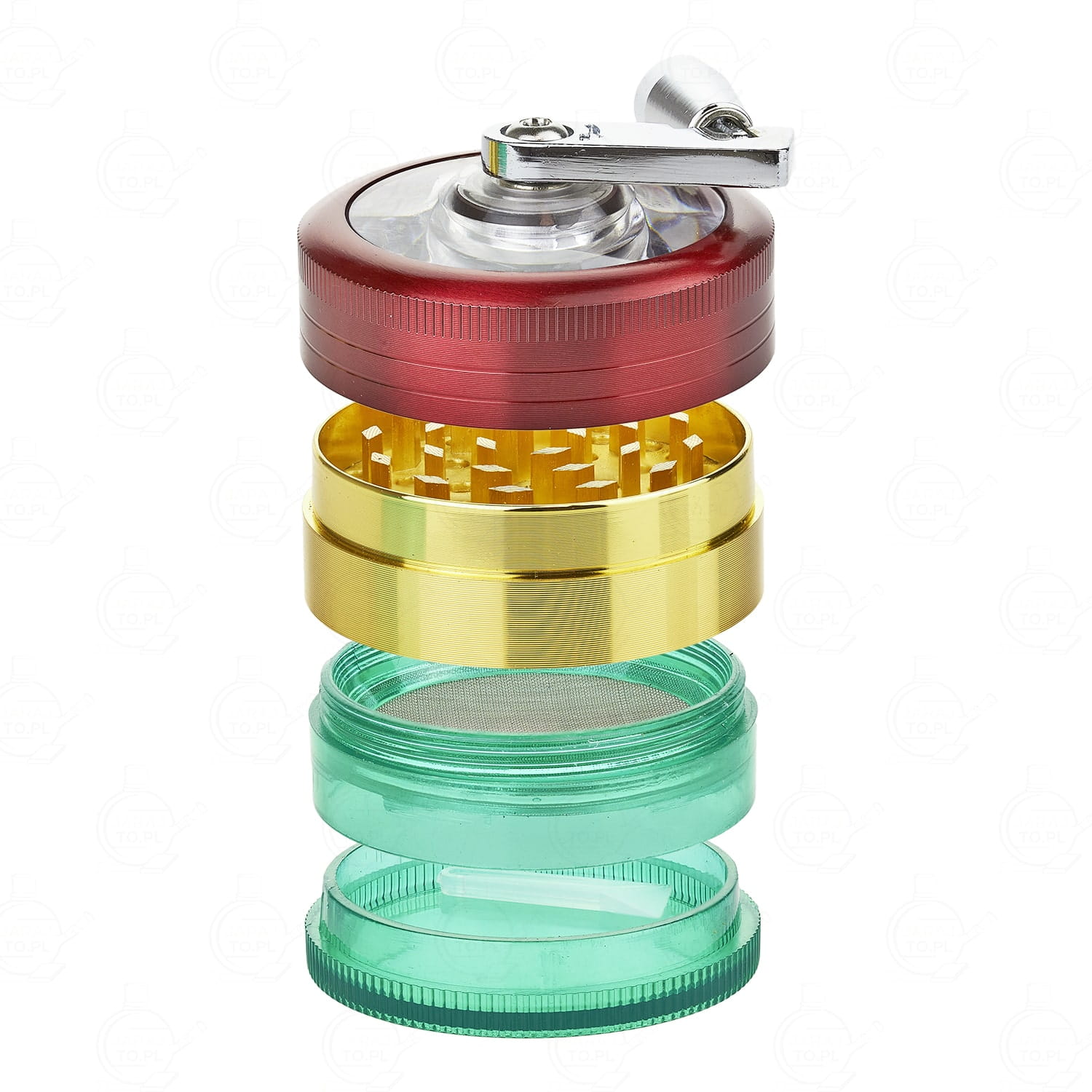 Metal Grinder Rasta für Drähen 51mm 4 teiler ve-6